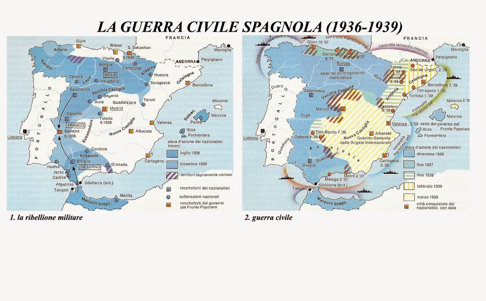 DIALOGO IN RETE LA GUERRA CIVILE SPAGNOLA